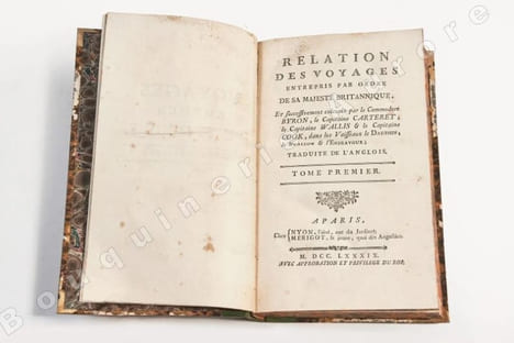 Collection complète des 3 voyages de Cook, répartis comme tels : . [VOYAGES DE COOK].