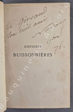 Histoires buissonnières.. NADAR (Félix Tournachon, dit).