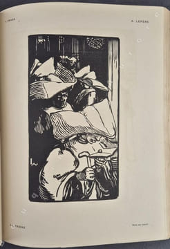 Limage 1896-1897, Revue artistique et littéraire ornée de figures sur bois. . MUCHA, TOULOUSE LAUTREC, LABOUREUR, DE FEURE