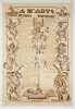 Bal des 4 ZArts 1928  Affiche dite « Tubard ».. Anonyme.