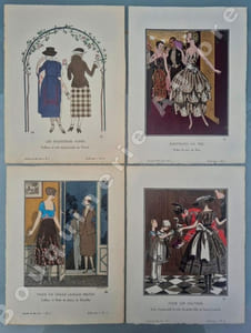 La Gazette du Bon Ton - Art - Modes & Frivolités - Lucien Vogel, Directeur. N°3 - 1920 - 3e année. (Numéro complet).
