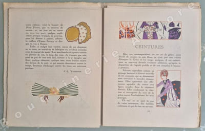 La Gazette du Bon Ton - Art - Modes & Frivolités - Lucien Vogel, Directeur. 1e année Juin 1913 - N°8. (ATTENTION : NUMERO COMPLET DU TEXTE MAIS SANS LES POCHOIRS HORS-TEXTE).