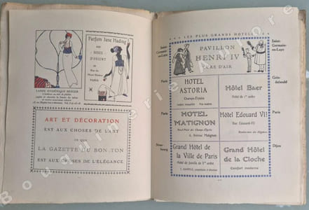 La Gazette du Bon Ton - Art - Modes & Frivolités - Lucien Vogel, Directeur. 2e année - Février 1914 - N°2. (ATTENTION : NUMERO COMPLET DU TEXTE MAIS SANS LES POCHOIRS HORS-TEXTE).