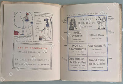 La Gazette du Bon Ton - Art - Modes & Frivolités - Lucien Vogel, Directeur. 2e année - Février 1914 - N°2. (ATTENTION : NUMERO COMPLET DU TEXTE MAIS SANS LES POCHOIRS HORS-TEXTE).