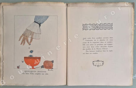 La Gazette du Bon Ton - Art - Modes & Frivolités - Lucien Vogel, Directeur. 2e année - Février 1914 - N°2. (ATTENTION : NUMERO COMPLET DU TEXTE MAIS SANS LES POCHOIRS HORS-TEXTE).