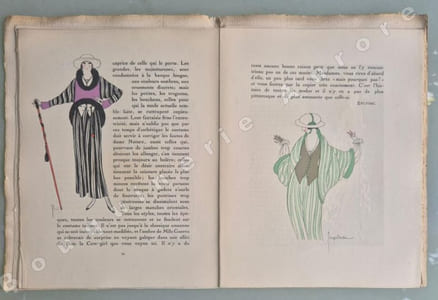 La Gazette du Bon Ton - Art - Modes & Frivolités - Lucien Vogel, Directeur. 2e année - Février 1914 - N°2. (ATTENTION : NUMERO COMPLET DU TEXTE MAIS SANS LES POCHOIRS HORS-TEXTE).