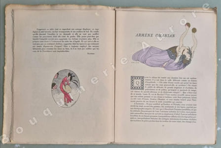 La Gazette du Bon Ton - Art - Modes & Frivolités - Lucien Vogel, Directeur. 2e année - Mars 1914 - N°3. (ATTENTION : NUMERO COMPLET DU TEXTE MAIS SANS LES POCHOIRS HORS-TEXTE).