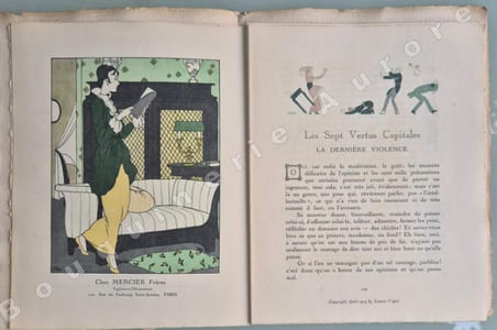 La Gazette du Bon Ton - Art - Modes & Frivolités - Lucien Vogel, Directeur. 2e année - Avril 1914 - N°4. (ATTENTION : NUMERO COMPLET DU TEXTE MAIS SANS LES POCHOIRS HORS-TEXTE).