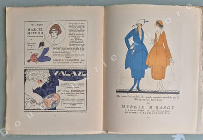 La Gazette du Bon Ton - Art - Modes & Frivolités - Lucien Vogel, Directeur. N°1 - 1920 - 3e année. (ATTENTION : NUMERO COMPLET DU TEXTE MAIS SANS LES POCHOIRS HORS-TEXTE NI LES CROQUIS).