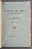 Les Auteurs d&eacute;guis&eacute;s de la Litt&eacute;rature Fran&ccedil;aise au XIXe si&egrave;cle.Essai Bibliographique pour servir de Suppl&eacute;ment aux recherches d'A. -A. Barbier sur ...