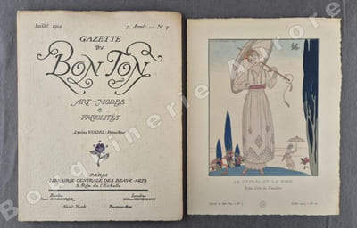 La Gazette du Bon Ton - Art - Modes & Frivolités - Lucien Vogel, Directeur. Juillet 1914 - 2e année - N°7. Numéro complet.