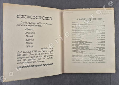 La Gazette du Bon Ton - Art - Modes & Frivolités - Lucien Vogel, Directeur. Juillet 1914 - 2e année - N°7. Numéro complet.