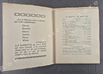 La Gazette du Bon Ton - Art - Modes & Frivolités - Lucien Vogel, Directeur. Juillet 1914 - 2e année - N°7. Numéro complet.