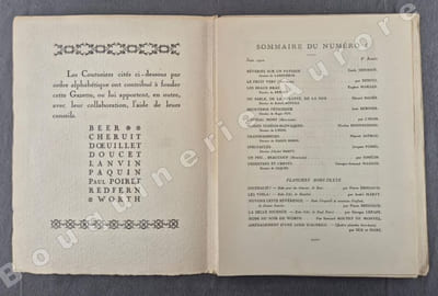 La Gazette du Bon Ton - Art - Modes & Frivolités - Lucien Vogel, Directeur. N°5 - 1920 - 3e année (NUMERO COMPLET).