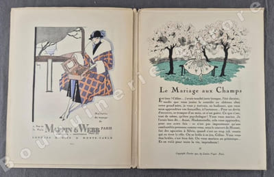 La Gazette du Bon Ton - Art - Modes & Frivolités - Lucien Vogel, Directeur. N°2 spécialement consacré au mariage - 1921 - 4e année. (NUMERO COMPLET).