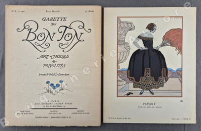La Gazette du Bon Ton - Art - Modes & Frivolités - Lucien Vogel, Directeur. N°8 - 1921 - 4e année. (NUMERO COMPLET).