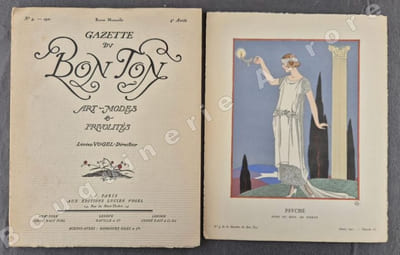 La Gazette du Bon Ton - Art - Modes & Frivolités - Lucien Vogel, Directeur. N°9 - 1921 - 4e année. (NUMERO COMPLET).