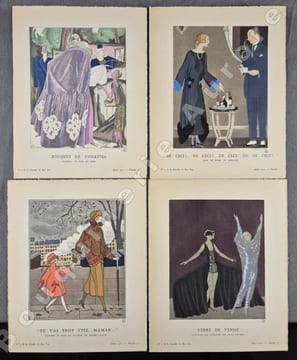 La Gazette du Bon Ton - Art - Modes & Frivolités - Lucien Vogel, Directeur. N°9 - 1921 - 4e année. (NUMERO COMPLET).. [GAZETTE DU BON TON] - [ZENKER - ...
