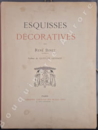 Esquisses décoratives. Préface de Gustave Geoffroy.