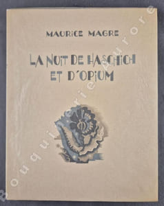 La nuit de Haschich et d'Opium.Bois en couleurs de Ahü.