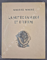 La nuit de Haschich et d'Opium.Bois en couleurs de Ahü.