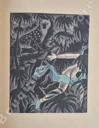 La nuit de Haschich et d'Opium.Bois en couleurs de Ahü.