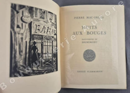 Nuits au Bouge.Eaux-fortes de Dignimont.