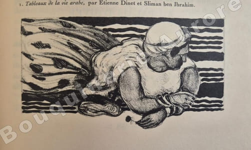 Nuits d'Alger.Lithographies de Suréda.