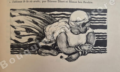 Nuits d'Alger.Lithographies de Suréda.