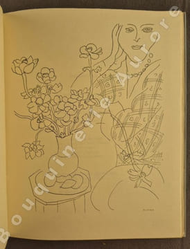 Midis gagnés - Poèmes.Huit dessins de Henri Matisse.Nouvelle édition. . [MATISSE (Henri)] - TZARA (Tristan).