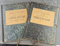 Supplément à l'Album CARANDA : Première et deuxième parties du Fascicule de 1892 : Les fouilles aux Grévières de Ciry-Salsogne, troisième année, dans le parc de Fère-en-Tardenois et à Nanteuil-Notre-Dame.