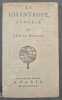 Le Misantrope (sic, pour le Misanthrope), com&eacute;die par J.B.P. Moli&egrave;re.. Jean-Baptiste POQUELIN, dit MOLIERE.