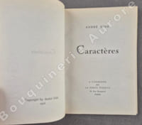 Caractères.