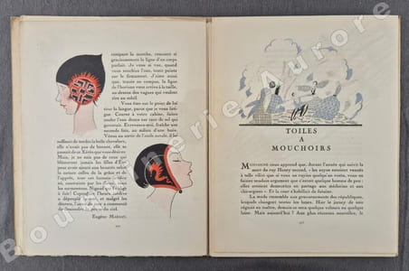La Gazette du Bon Ton - Art - Modes & Frivolités - Lucien Vogel, Directeur. N°6 - 1921 - 4e année. (NUMERO COMPLET).