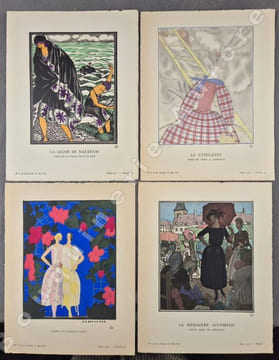 La Gazette du Bon Ton - Art - Modes & Frivolités - Lucien Vogel, Directeur. N°6 - 1921 - 4e année. (NUMERO COMPLET).. [GAZETTE DU BON TON] - [SIMEON - ...