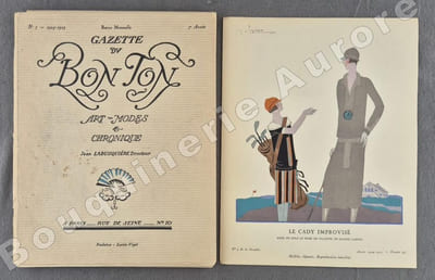 La Gazette du Bon Ton - Art - Modes & Frivolités - Jean Labusquière, Directeur. 7e année - N°5 - 1924-1925. (NUMERO COMPLET).