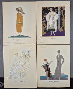 La Gazette du Bon Ton - Art - Modes & Frivolités - Jean Labusquière, Directeur. 7e année - N°5 - 1924-1925. (NUMERO COMPLET).. [MARTY (André E.) - ...