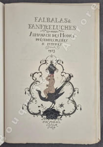 Falbalas et Fanfreluches - 2eme année - Almanach des modes présentes, passées & futures pour 1923 - Modes - Aquarelles par G. Barbier.