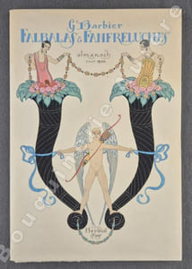 Falbalas et Fanfreluches 5ème année - Almanach des modes présentes, passées & futures pour 1926 Le Songe dÈve - Aquarelles par G. Barbier.