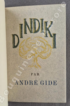 Dindiki.. André GIDE.