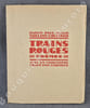 Trains Rouges - Po&egrave;mes. Avec un frontispice par grav&eacute; par L&eacute;b&eacute;deff.. [Jean LEBEDEFF] - Paul VAILLAND-COUTURIER.