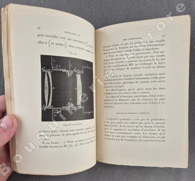 Optique photographique. Notions nécessaires aux photographes amateurs. Etude de l'objectif : Applications.. A. SORET.