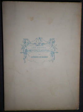 Souvenirs du règne de Henri IV. Les amours de Catherine de Bourbon et du Comte de Soissons. . [LALAUZE (Adolphe)] - HURTREL (Alice).