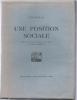 Une position sociale. Publiée avec une introduction et des notes par Henry Debraye.. STENDHAL.