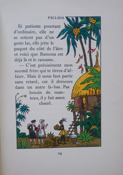 Les souhaits merveilleux. Illustrations en couleurs de Marcel Jeanjean.. [JEANJEAN (Marcel)] - DOUCET (Jérôme).
