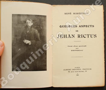 Quelques aspects de Jehan Rictus.
