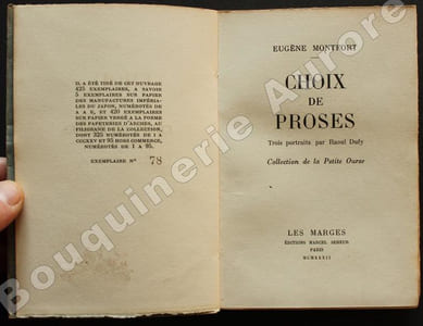 Choix de proses.