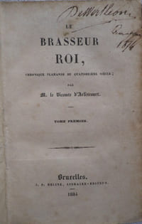 Le Brasseur Roi, chronique flamande du XIVe siècle.