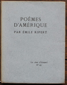 Poèmes d'Amérique.