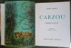 CARZOU. Provence. Introduction de Pierre Cabanne.. [CARZOU] - VERDET (André). 